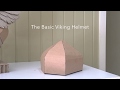 How to make a basic viking helmet
