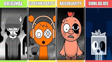 Incredibox Singularity Original vs Sprunkilarity vs Abgerlarity vs But Cool As Ice (New Mod)