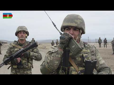 Azərbaycan Ordusunda nümunəvi tabor taktiki təlimi keçirilib