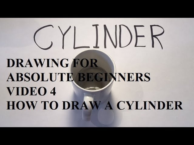 How to Draw a Cylinder in 3 Simple Steps - Art by Ro