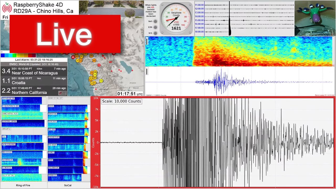 Earthquake Tracker: Mapping the latest quakes in California and ...