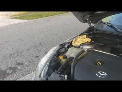 Mazda 3 2.0L 2.3L 2.5L and more Coolant Flush and bleeding the coolant