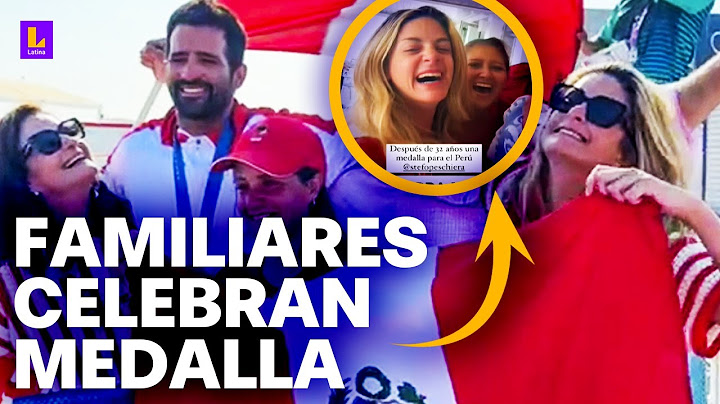 La conmovedora celebración de familiares de Stefano Peschiera tras ganar medalla de bronce