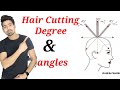 Hair cutting degree and  angle by arif malik