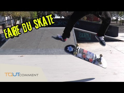 Tricks de skateboard au skate park ✌ Les figures basiques du sk8te 