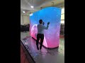 Amazingchina modular  flexible led tv wall