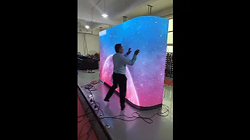 AmazingChina Modular Flexible LED TV Wall 