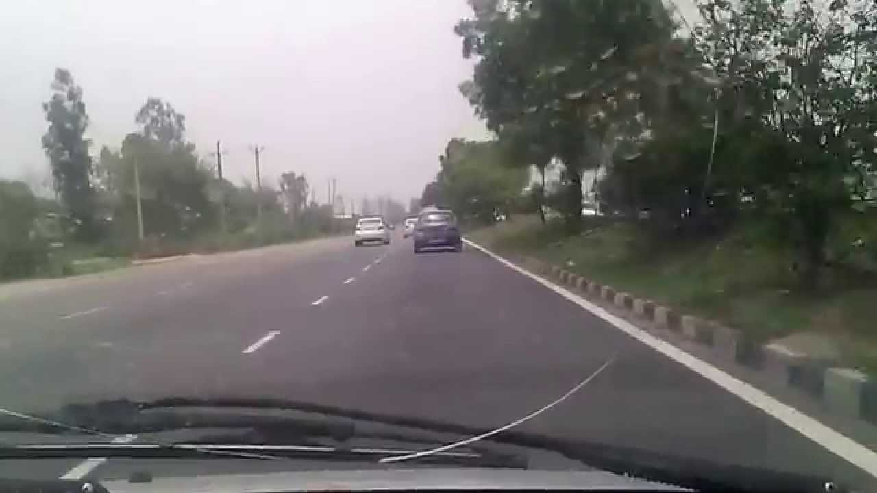 Delhi Chandigarh what a highway - YouTube