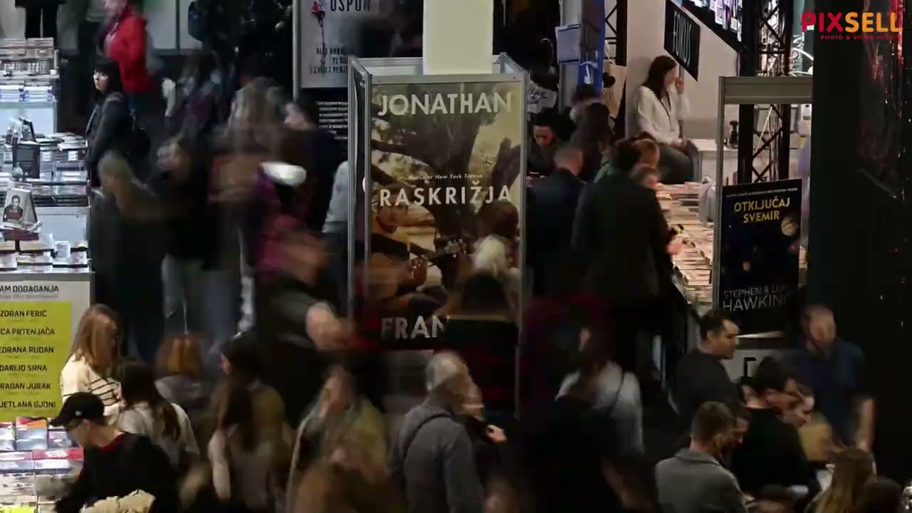 Timelapse 44. Međunarodnog sajma knjiga Interliber