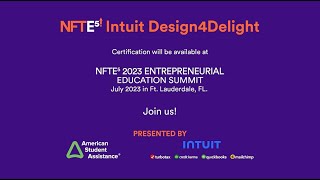NFTE's Intuit D4D Certification - an overview