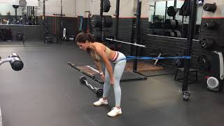 Stiff Leg Deadlift Tutorial | Alexia Clark