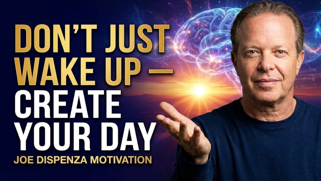 Don't Just Wake Up—Create Your Day - JOE DISPENZA MOTIVATION