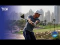 Bryson DeChambeau's driver golf swing in Slow Motion