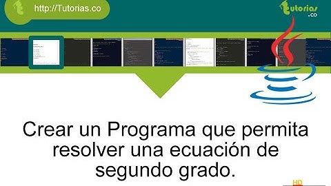 sentencias if -- else -- java (ecuación de segundo grado)