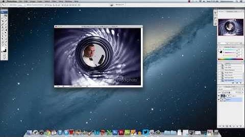 Using a Mask in Photoshop CS3
