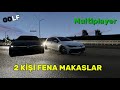GOLFLERLE FENA MAKASALR  FÜZE GİBİ UÇTUK  //BeamNG.drive