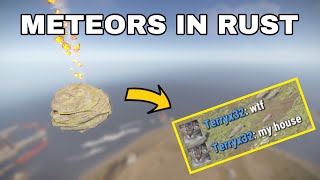 Famous I Spawned a Meteor Shower in My Rust Server - Rust Admin Trolling Profile