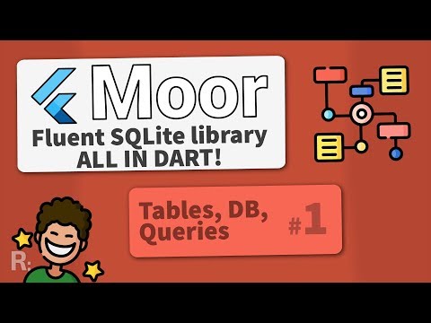 Moor (Room for Flutter) #1 – Tables &amp; Queries – Fluent SQLite Database