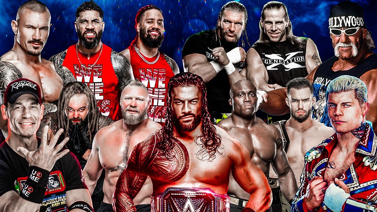 WWE 2K22 Gameplay Roman Brock Cena Orton Lashley Winner Takes All - WWE 2K22 LAST Live STREAM