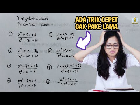 Video: Bagaimana Anda menyederhanakan ekspresi Aljabar 1?