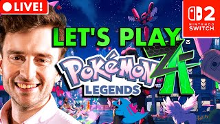 🔴 LIVE: POKÉMON COMMENTATOR plays LEGENDS: Z-A!