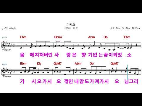 (MR)  23940  가시오  - 김양