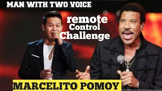 😱MARCELITO POMOY IS AT IT AGAIN, ENDLESS LOVE -REMOTE CONTROL CHALLENGE LIONEL RICHIE