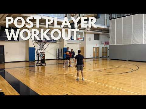 Mic'd Up Post Player Workout | Decision-Making Games