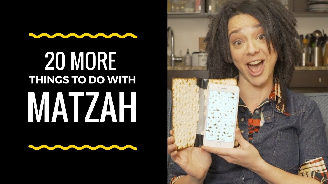 20 MORE Things to do with Matzah [HD] - YouTube