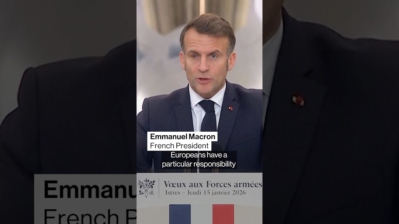 Macron Says French Troops Joining European Soldiers in Greenland