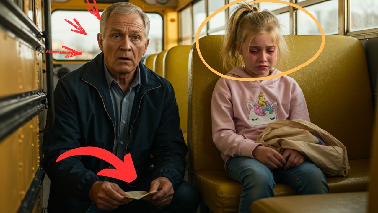Bus Driver Sees Girl Crying Daily, What the Driver Found Under Her Seat ...