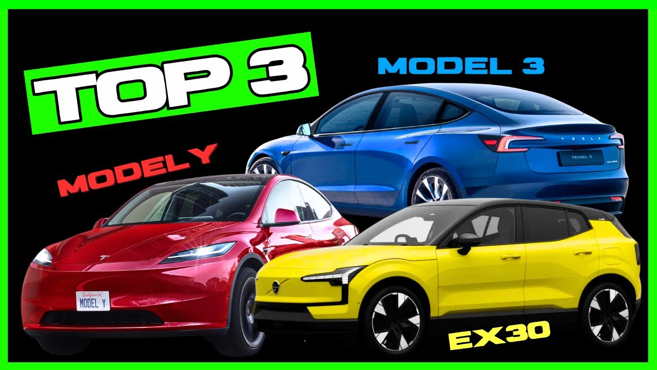 Top 5 Best-Selling Electric Cars in Europe: 2 Produced in China, 3 in Germany