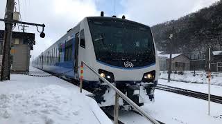 Railway Trip JR GONO Line (Hirosaki→ Akita) 五能線リゾートしらかみ号の旅（弘前ー秋田）