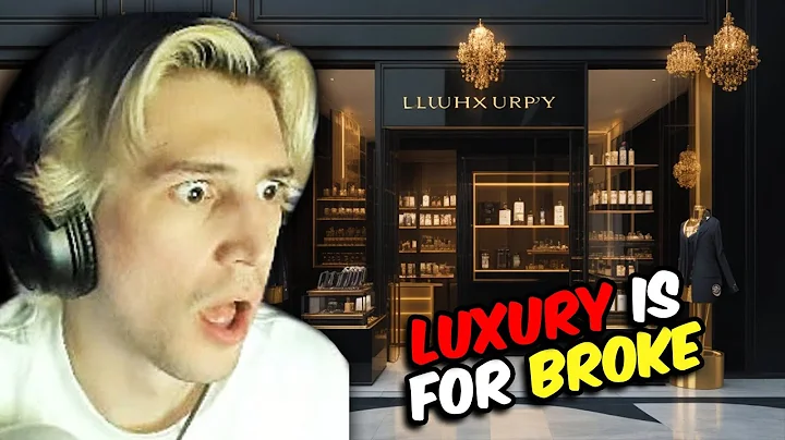 Luxury Fashion Is For Broke People - xqc reacts