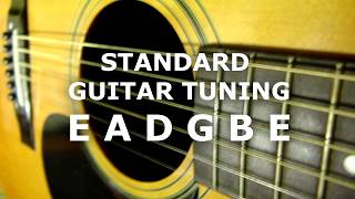 guitar tuner eadgbe (standard)