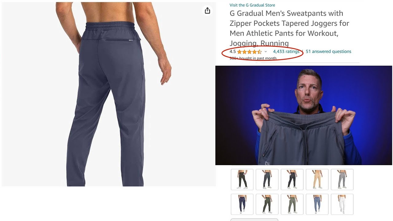 G Gradual Jogging Pants Review 