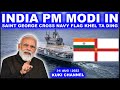 PM MODI IN INDIAN NAVY HO FLAG KHEL TA DING