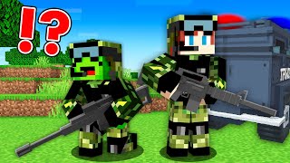 Mikey and JJ Became Super FBI in Minecraft - Maizen JJ and Mikey Challenge screenshot 1