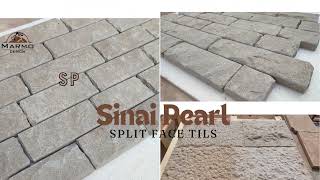 Upgrade Your Walls with Sinai Pearl Egyptian Limestone Split Face Tiles | Timeless Beauty