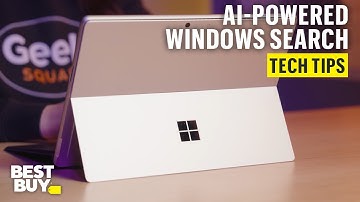 Improved Windows Search with AI on Copilot+ PCs – Tech Tips from Best Buy