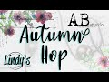 Tag with stenciling  embossing for ab studio  lindys gang autumn hop