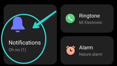 Notification sound poco x4 pro 5g | how to set notification sound