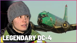 Old Warplane DC-4 Threatens To Stall During Arctic Flight  | Ice Pilots NWT | Wonder