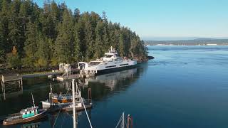 Summer Morning at Quathiaski Cove, Quadra Island, BC