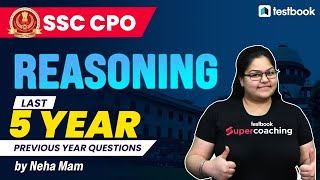 SSC CPO Reasoning Previous Year Questions | Reasoning Questions Asked In SSC CPO | By Neha Mam