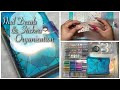 Water Decals And Sticker Organization | Nail Art Organization