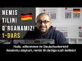 Nemis Tilini O'rganamiz | Dars  1 | Jasur Mavlyanov