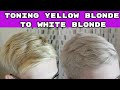 How to get white blonde platinum hair? | Wella T18