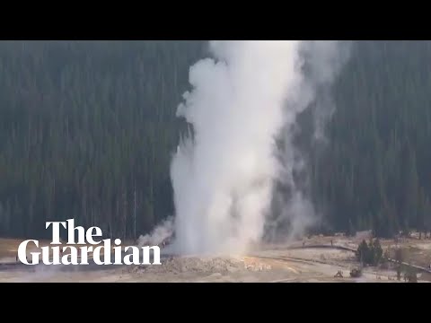 Yellowstone's Giantess Geyser erupts for first time in six years