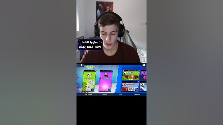 TUTO BRAWL STARS KASH KRABS #spongebob #brawlstars